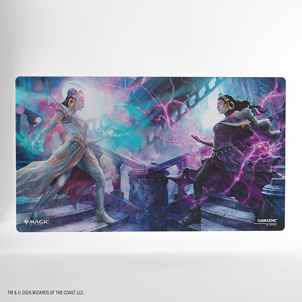 Playmat: MTG Shiny- Reality Fracture Liliana, Devoted Healer/Liliana, Callous Necromancer
