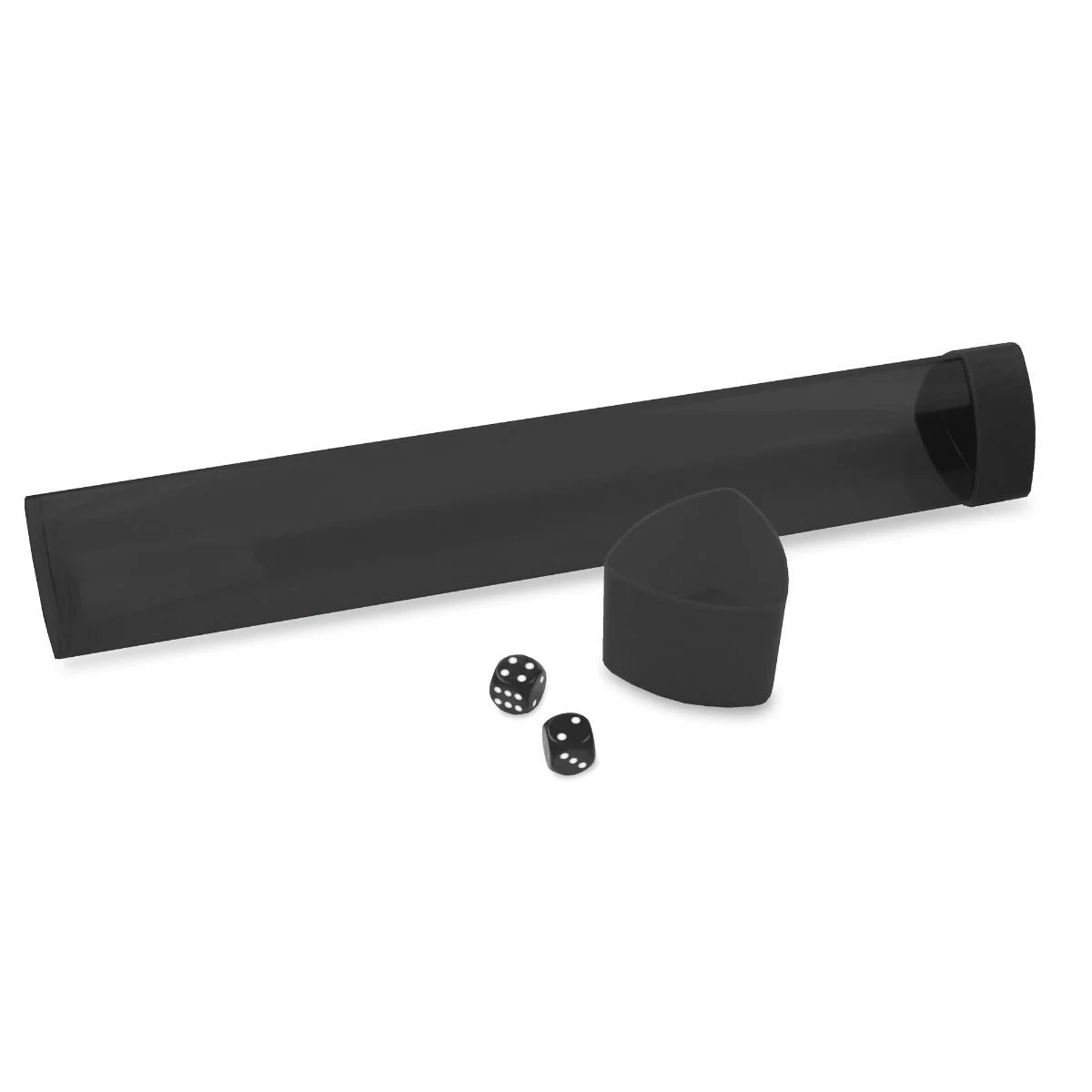 BCW Playmat Tube - Smoke W/Dice Holder
