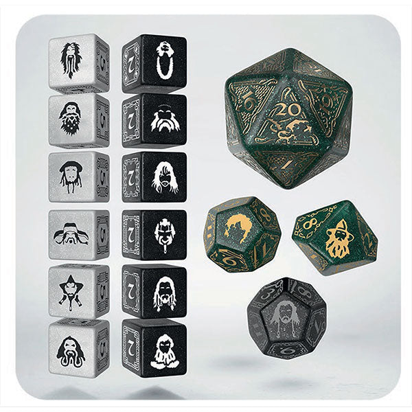 7-Die Set Hobbit: TCG Dice Set- Verdant Grove