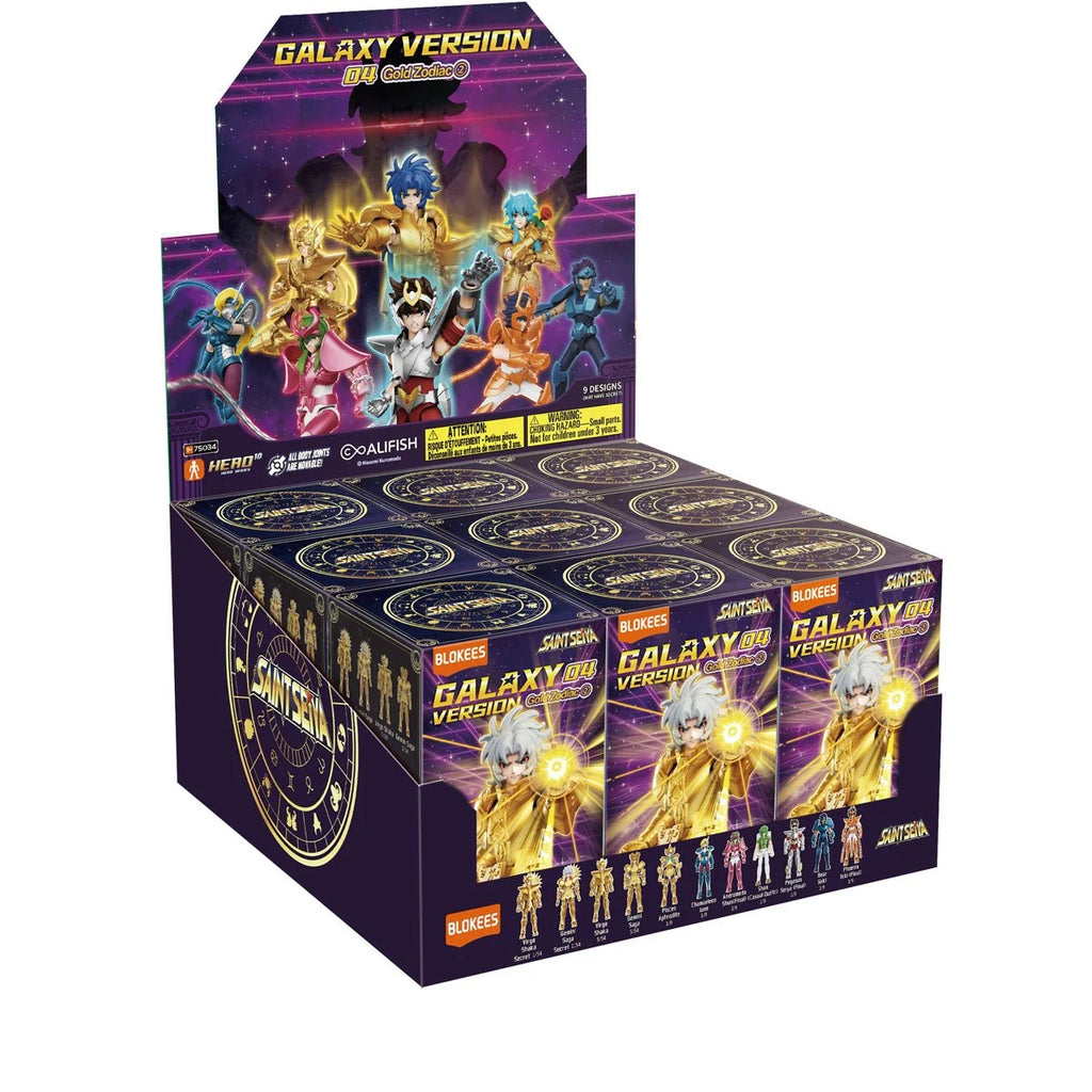 Saint Seiya Galaxy Version 4 Gold Zodiac GV04 Blokees Blind Box Model Kit
