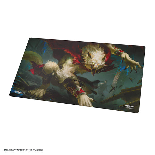 Playmat: MTG Double-Sided- Reality Fracture- Edgar, Ancient Bloodlord/Edgar, Moonlit Sovereign