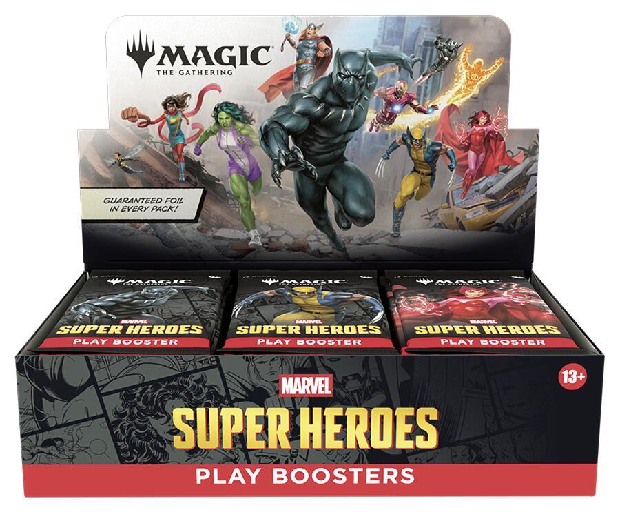 *PREORDER* Marvel Super Heroes - Play Booster Display - Marvel Super Heroes (MSH)