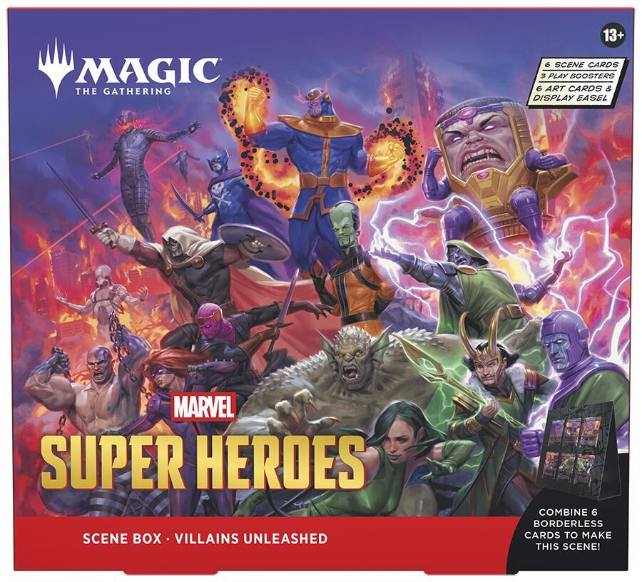 *PREORDER* Marvel Super Heroes Scene Box - Villains Unleashed - Marvel Super Heroes (MSH)