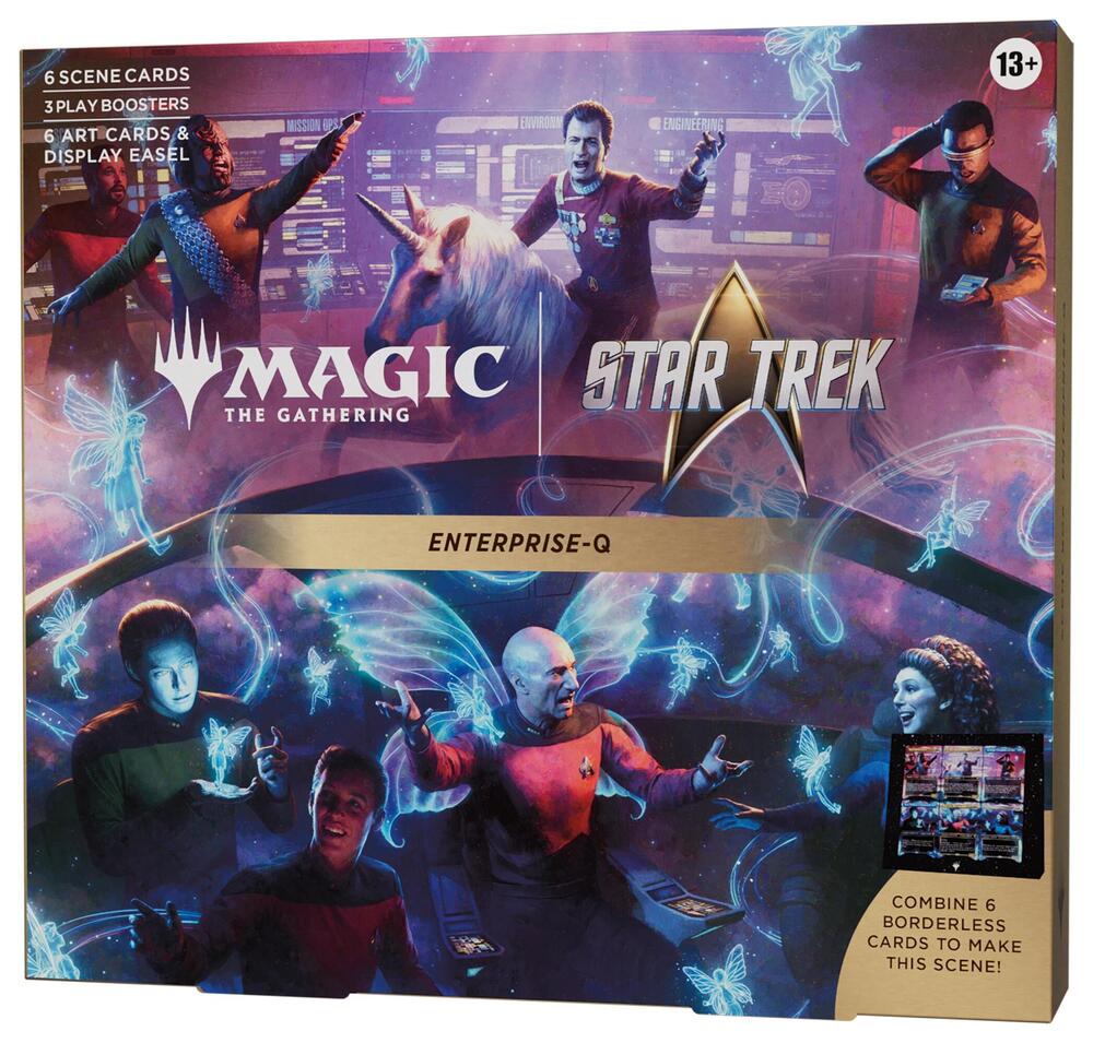 *PREORDER* Star Trek Scene Box - Enterprise-Q - Star Trek (TRK)