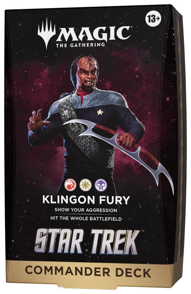 *PREORDER* Star Trek Commander Deck - Klingon Fury - Commander: Star Trek (TRC)