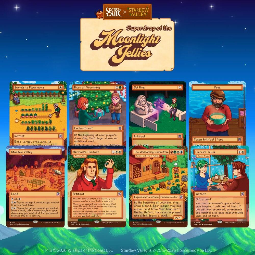 MTG: Secret Lair Drop x Stardew Valley
