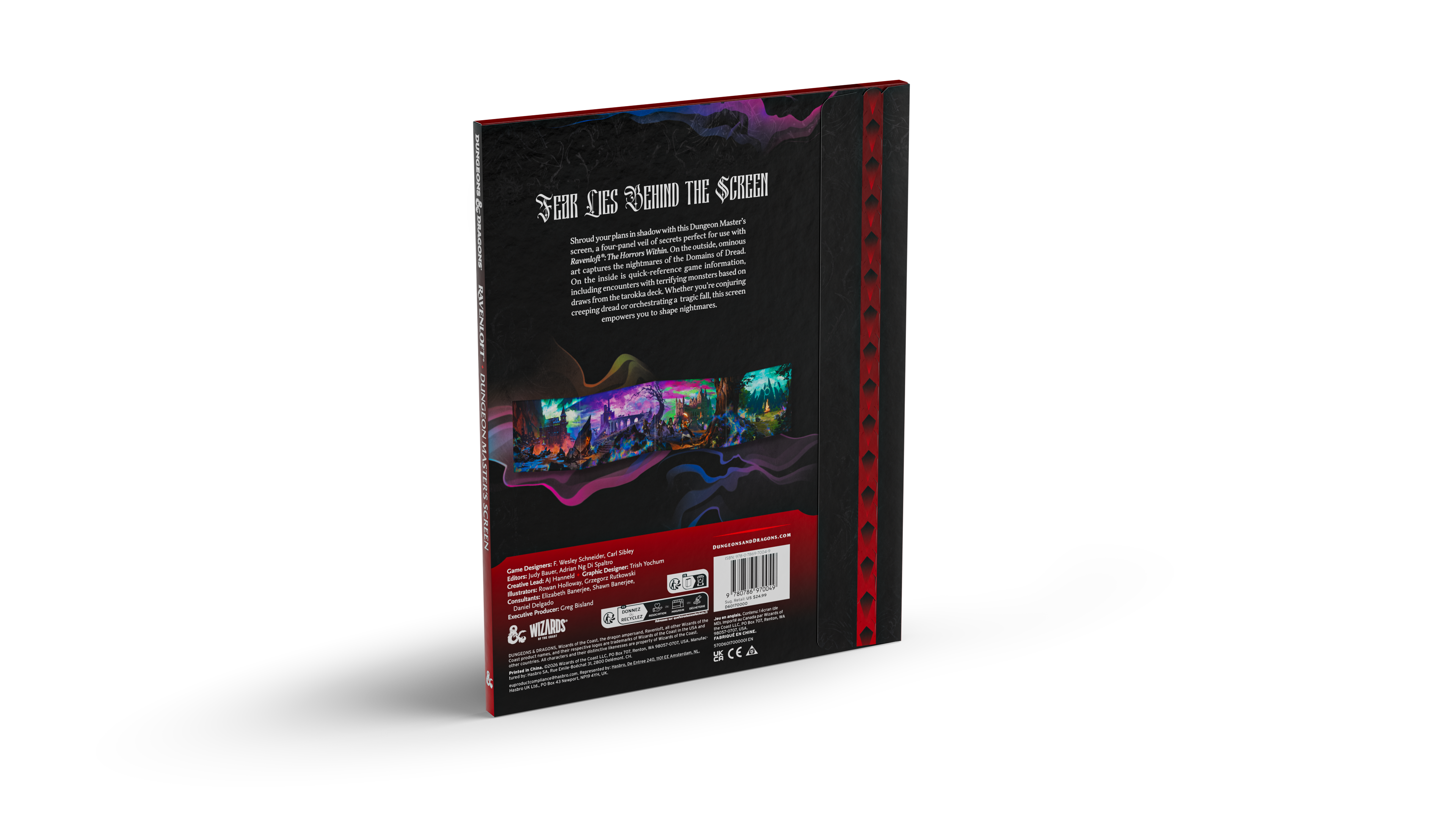 Ravenloft: The Horrors Within - DM Screen