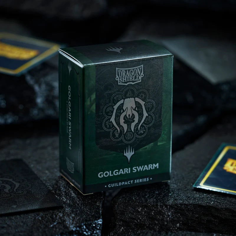Dragon Shield Dual 100 - Guildpact Series - Golgari Swarm