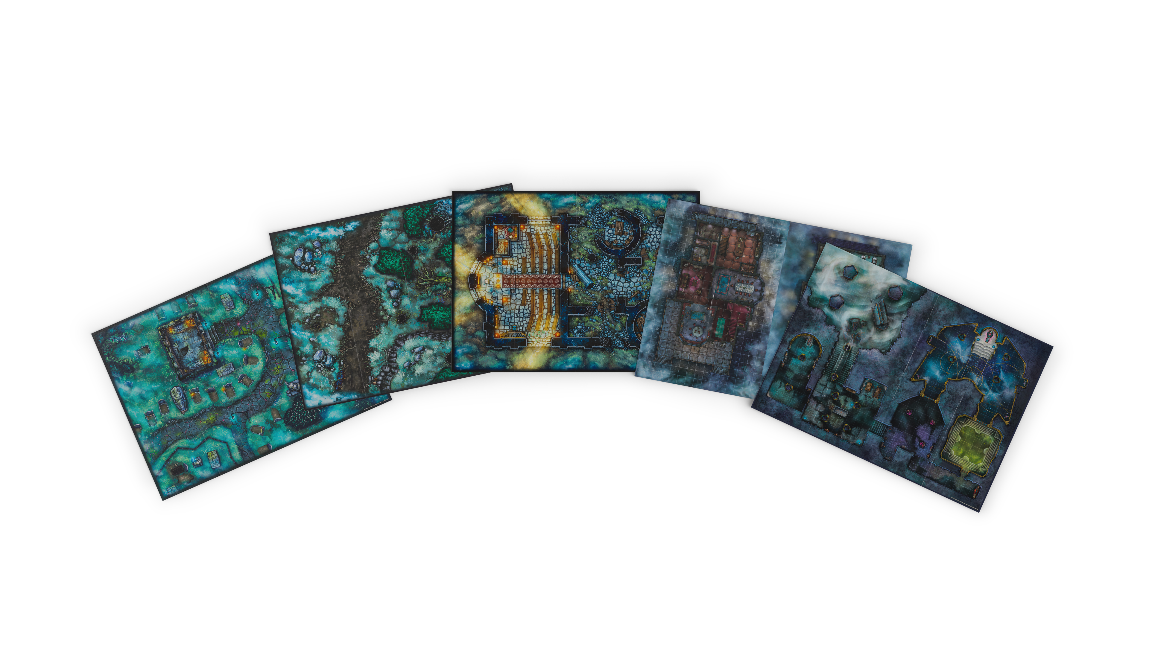 D&D - Ravenloft: The Horrors Within - Map Pack