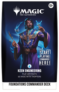 *PREORDER* Foundations Commander Deck - Keen Engineering - Commander: Foundations (FDC) (Copy)