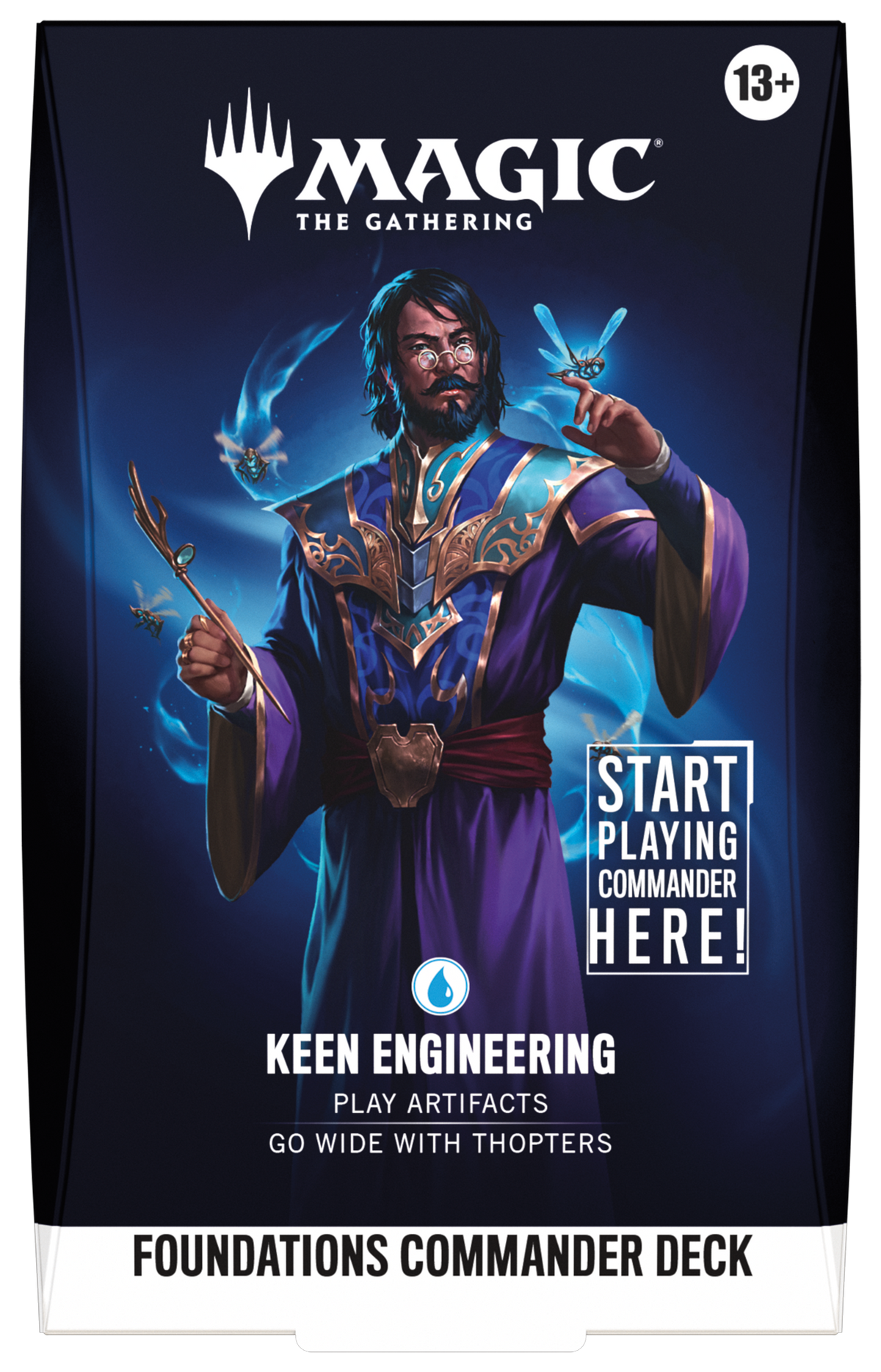 *PREORDER* Foundations Commander Deck - Keen Engineering - Commander: Foundations (FDC) (Copy)
