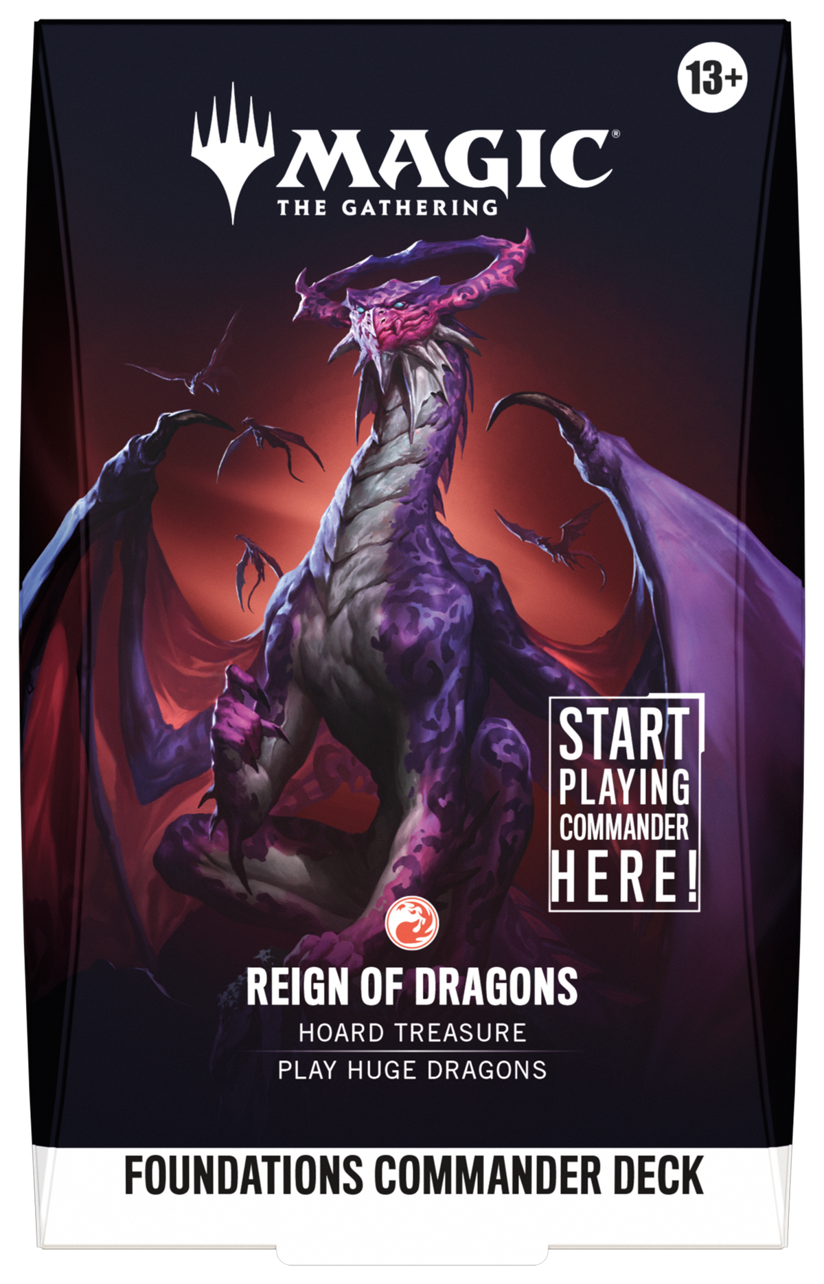 *PREORDER* Foundations Commander Deck - Reign of Dragons - Commander: Foundations (FDC)