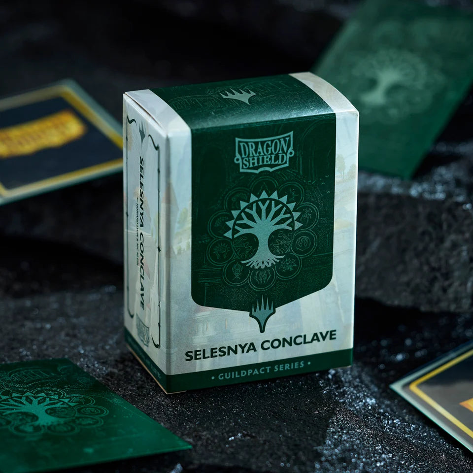 Dragon Shield Dual 100 - Guildpact Series - Selesya Conclave