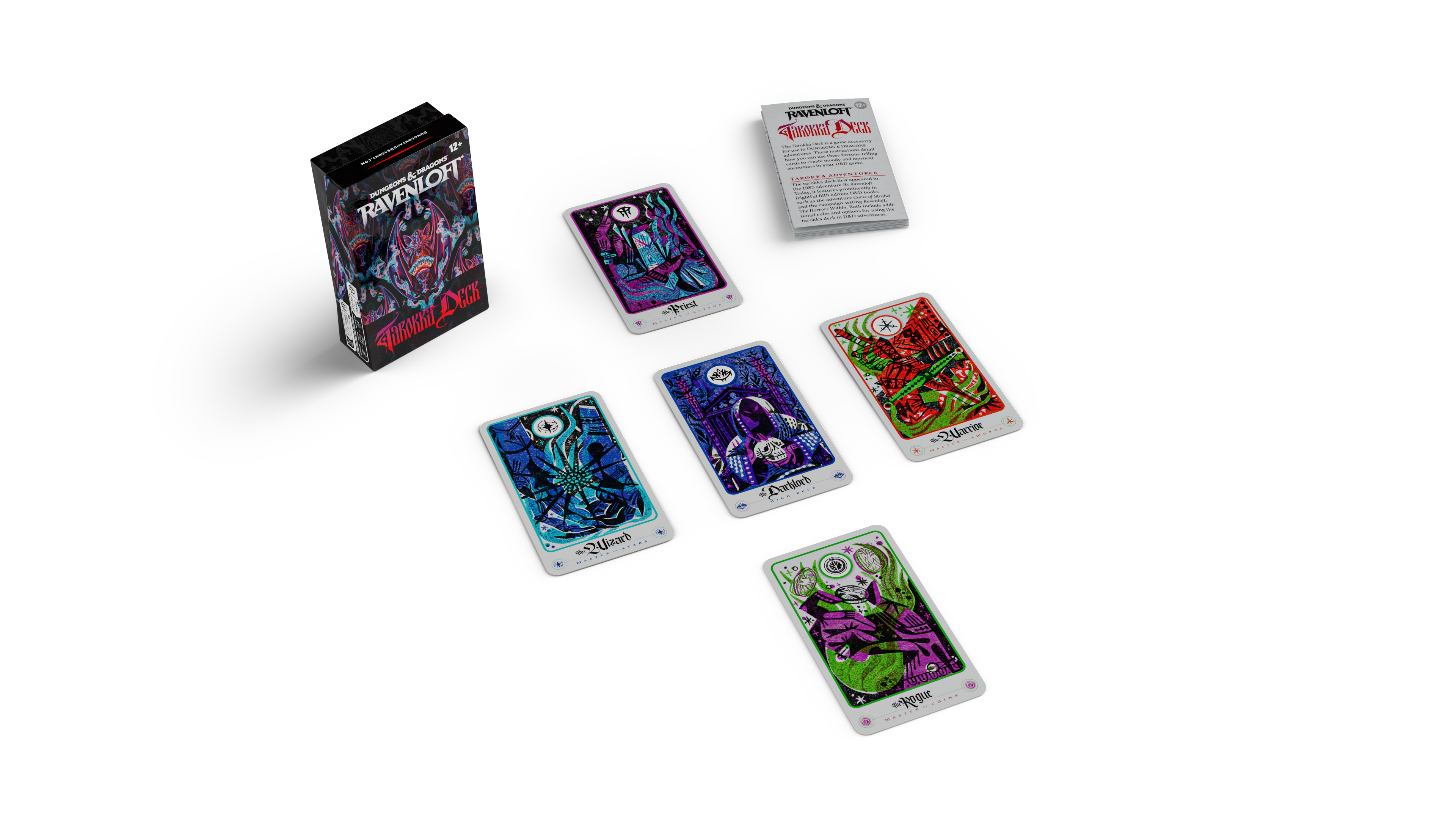 D&D - Ravenloft: The Horrors Within - Tarokka Deck