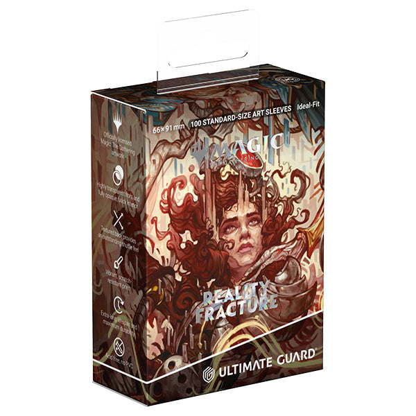 Art  Sleeves- MTG- Reality Fracture- Red Rare