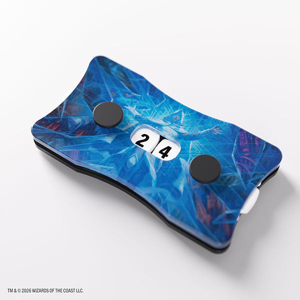 Life Counter: MTG Double Life Counter- Reality Fracture- Overwrite the Multiverse