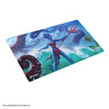 Playmat: MTG Double-Sided- Reality Fracture- Kiora of Salt and Sand/ Kiora of Fire and Ashes