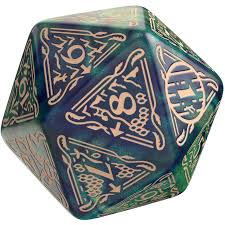 The Hobbit Jumbo Spindown D20 Tideborn