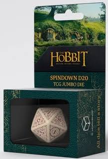 The Hobbit Jumbo Spindown D20 Terra