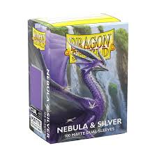Dragon Shield Matte Dual 100 Nebula & Silver