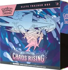 Mega Evolution—Chaos Rising - Pokemon TCG Elite Trainer Bundle (ETB)