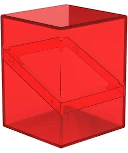Boulder Deck Case 100+ - Ruby - Transparent