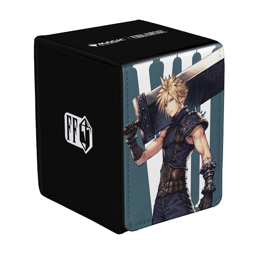 ULTRA PRO: MAGIC: THE GATHERING: FINAL FANTASY: CLOUD EX-SOLDIER ALCOVE FLIP DECK BOX