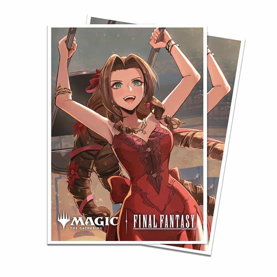 ULTRA PRO: MAGIC THE GATHERING: FINAL FANTASY: AERITH GAINSBOROUGH 105CT APEX DECK PROTECTOR SLEEVES
